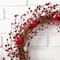 Glitzhome&#xAE; 18&#x22; Valentine&#x27;s Berry Wreath